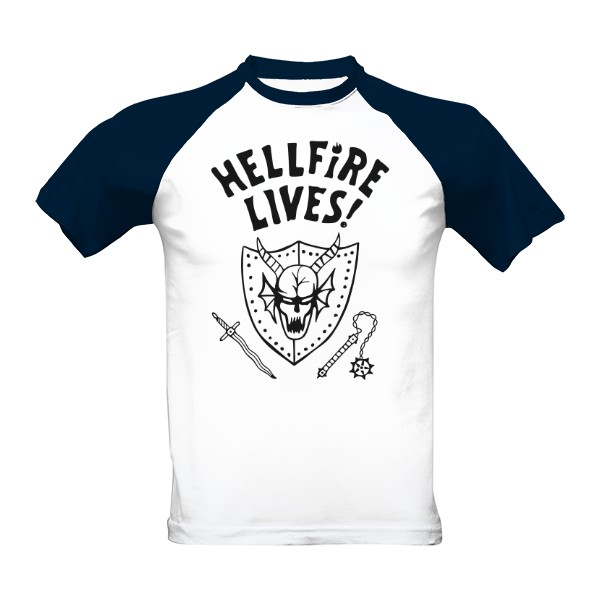 Tričko s potiskem Hellfire lives
