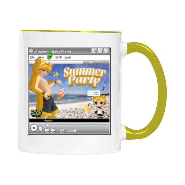 Len Summer party, mug